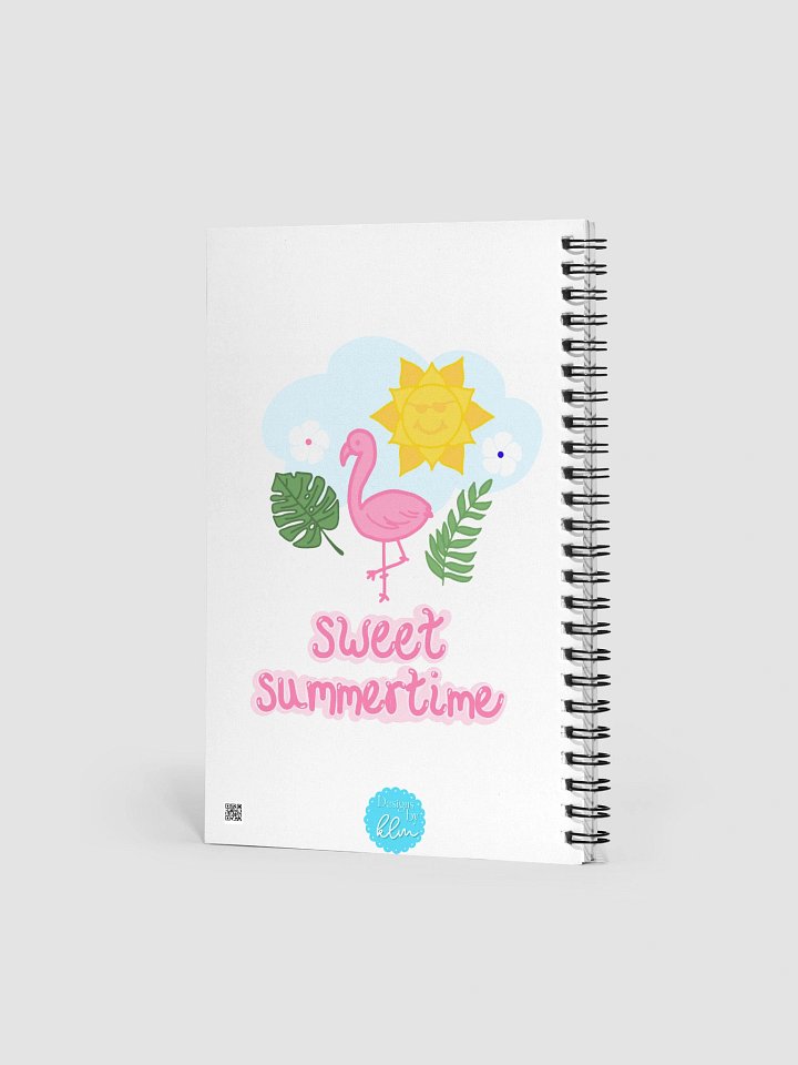 Sweet Summertime Spiral Journal product image (2)