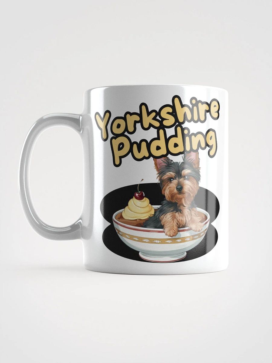 Adorable Yorkshire Pudding Ceramic Mug with Dog Design product image (6)