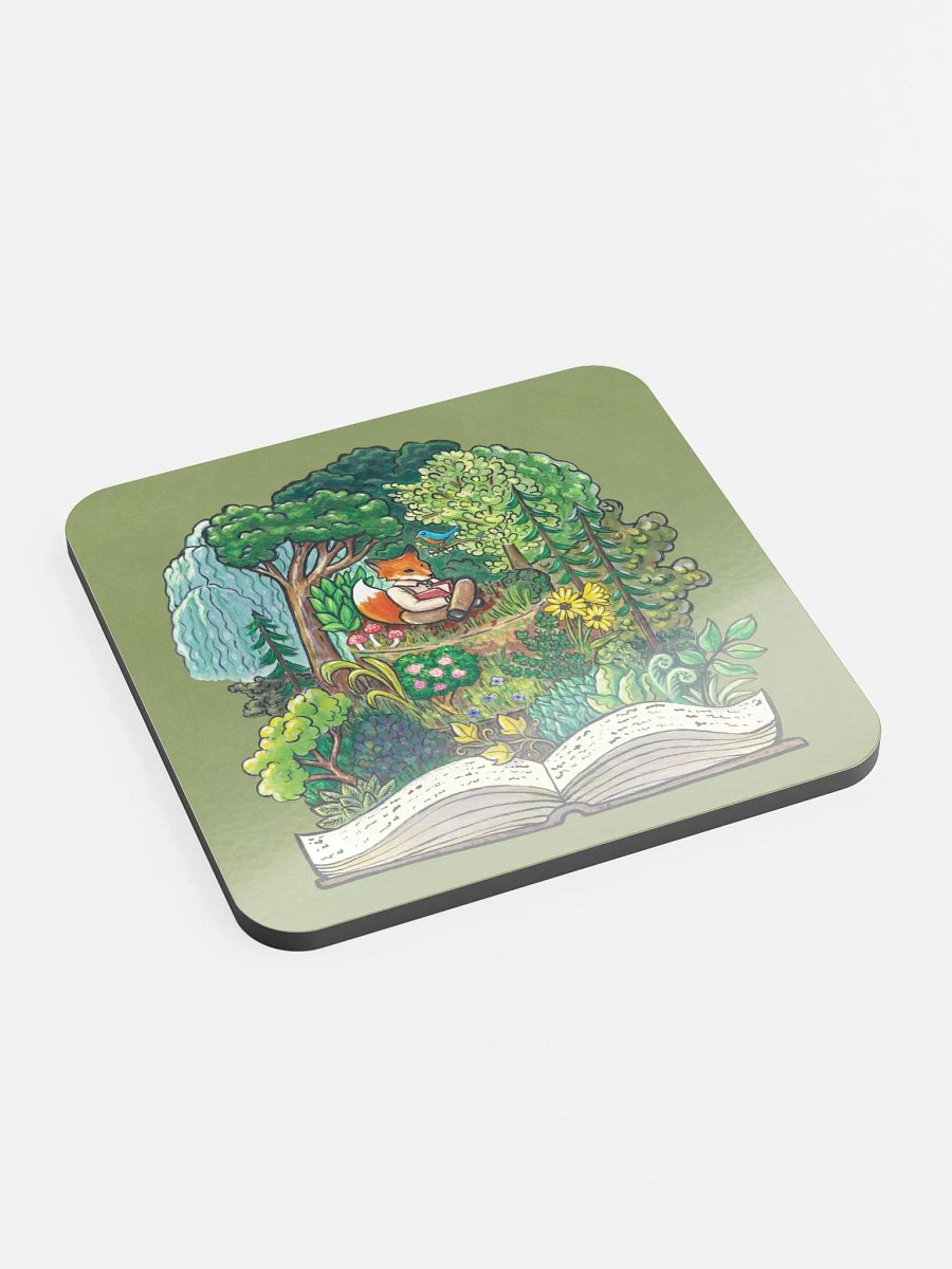 Fantasy Forest Fox Cake - Coaster product image (3)