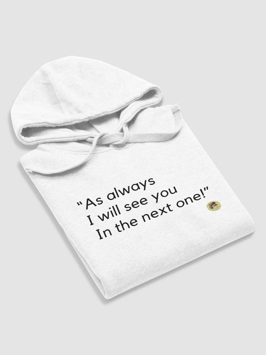 Outro (White) - Hoodie product image (5)