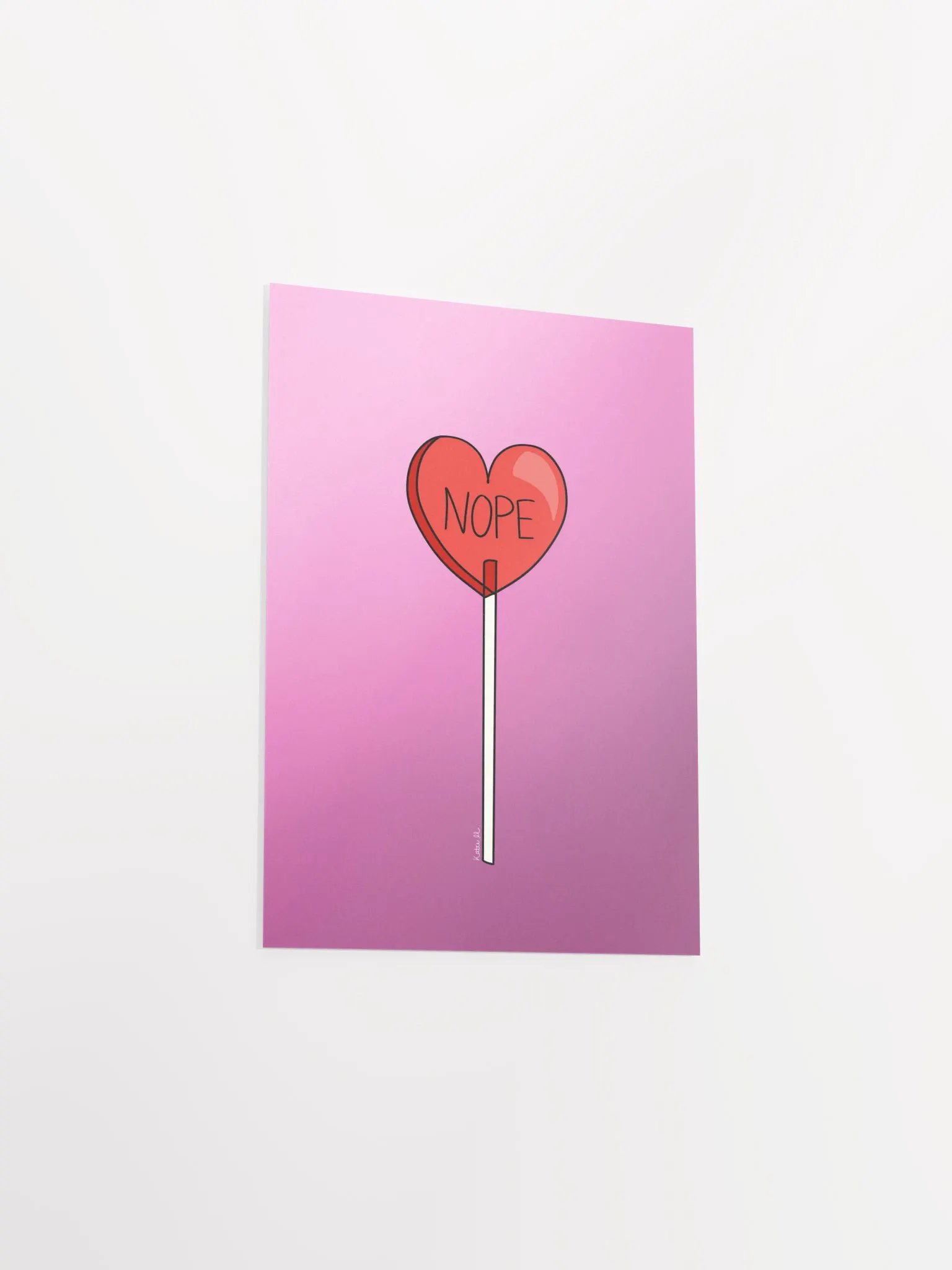 Nope art print product image (3)