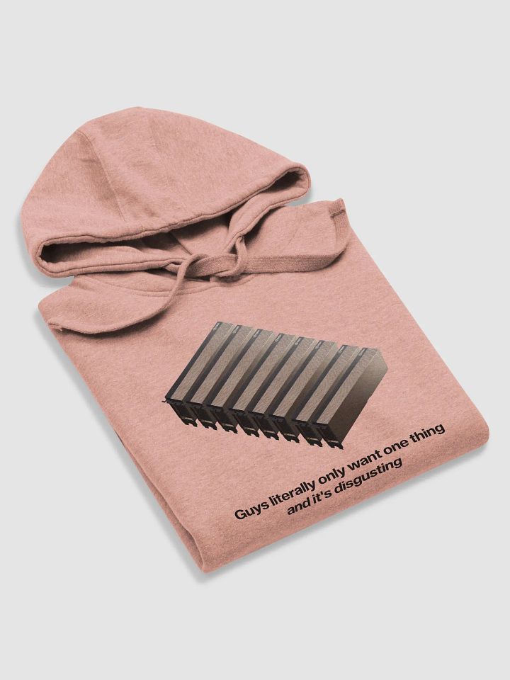 guys only want one thing (censored) hoodie - 65% soft cotton product image (1)