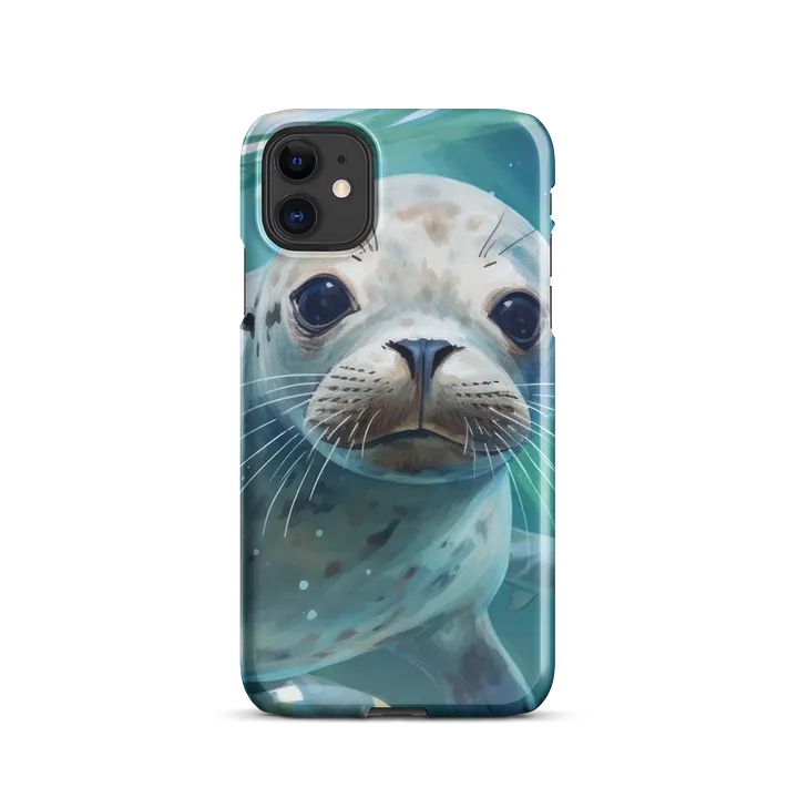 Whiskered Seal iPhone® Snap Case product image (1)