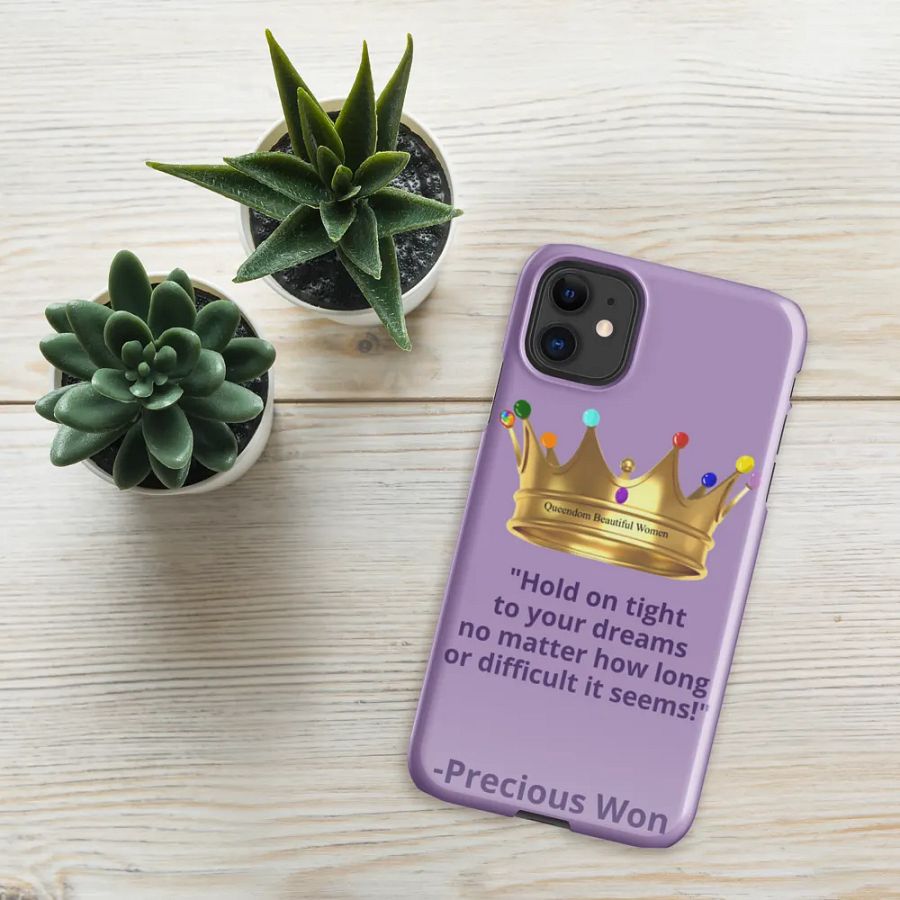 Queendom Beautiful Women iPhone® Snap Case (Lavender/Alexandrite) product image (5)