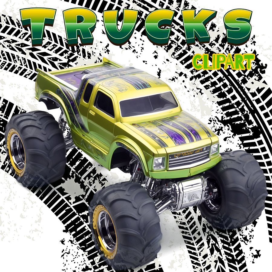 Monster Trucks Phase 2 PNG Clipart Images product image (1)