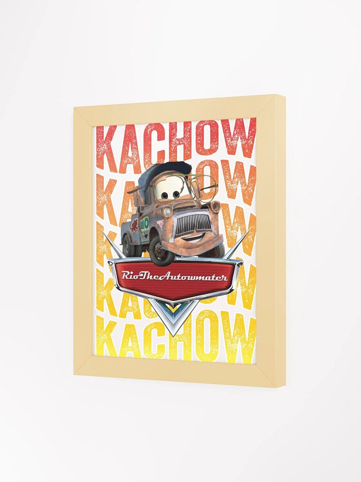RioTowmater Kachow Framed Poster product image (2)