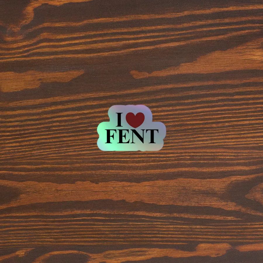 I Love Fent - Sticker product image (5)