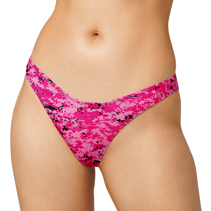 Pink Camo V-Cut Bikini Bottoms product image (2)