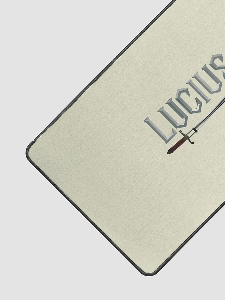Lucius Desk Mat 12" x 22" product image (2)