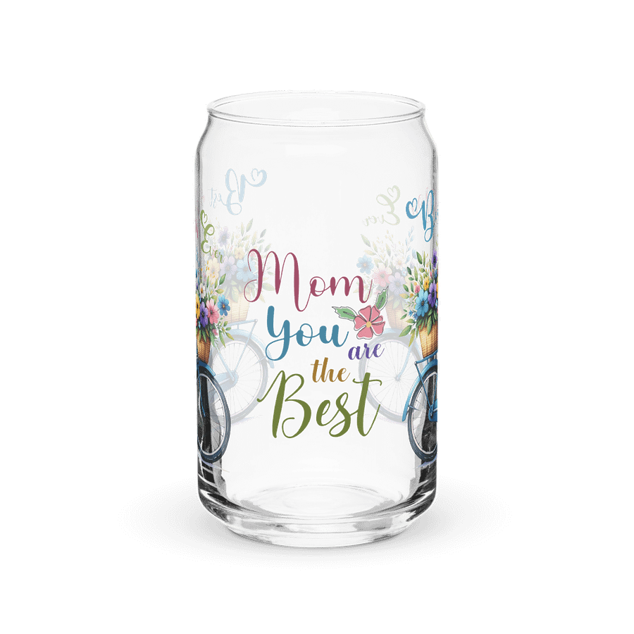 Blossoming Cheers Best Mom Ever, Mom You are the Best, Glass product image (1)
