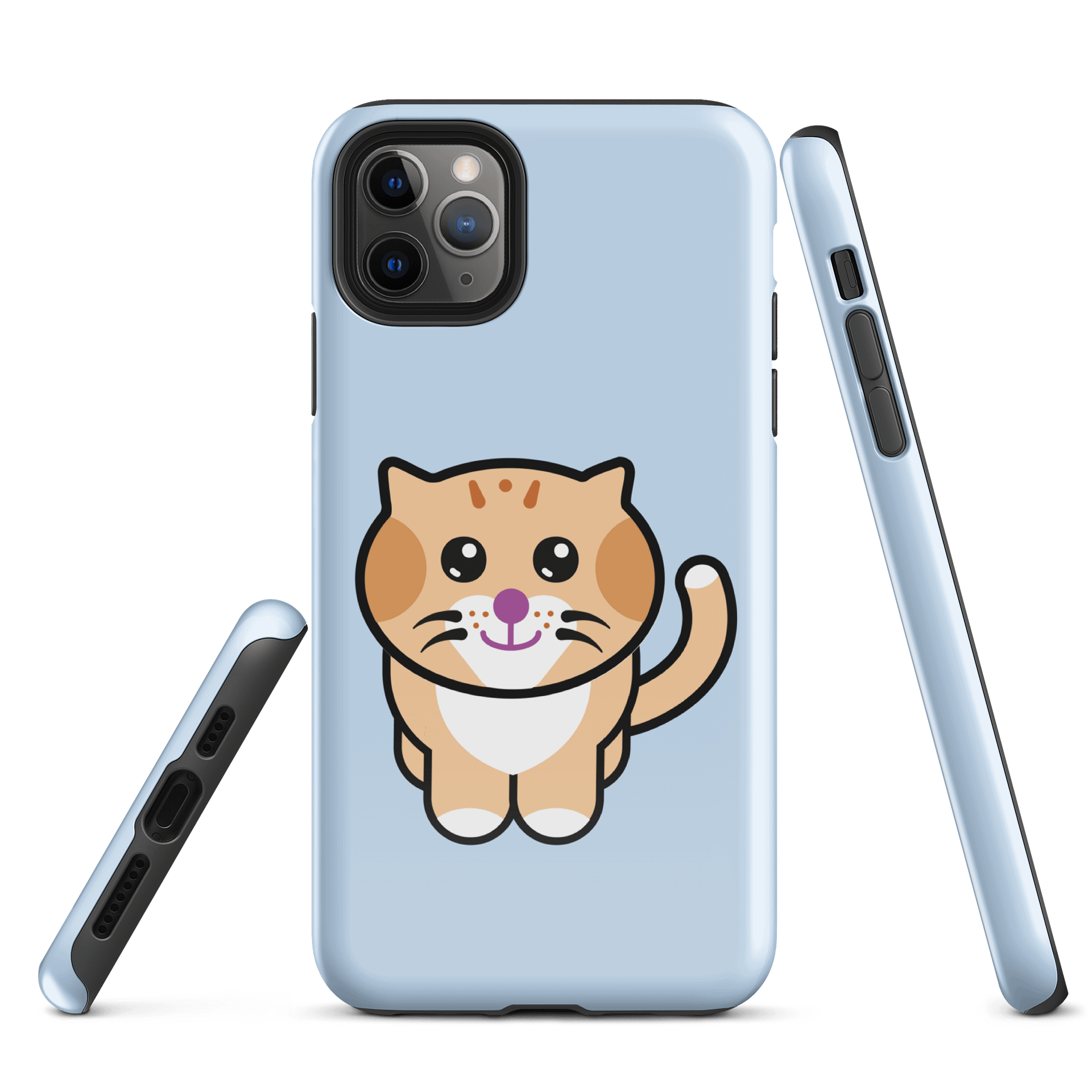 Yogii Kitty Cat iPhone case - light green product image (5)