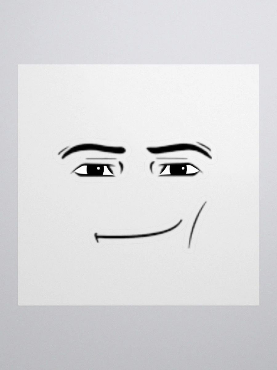 Man Face Sticker product image (1)