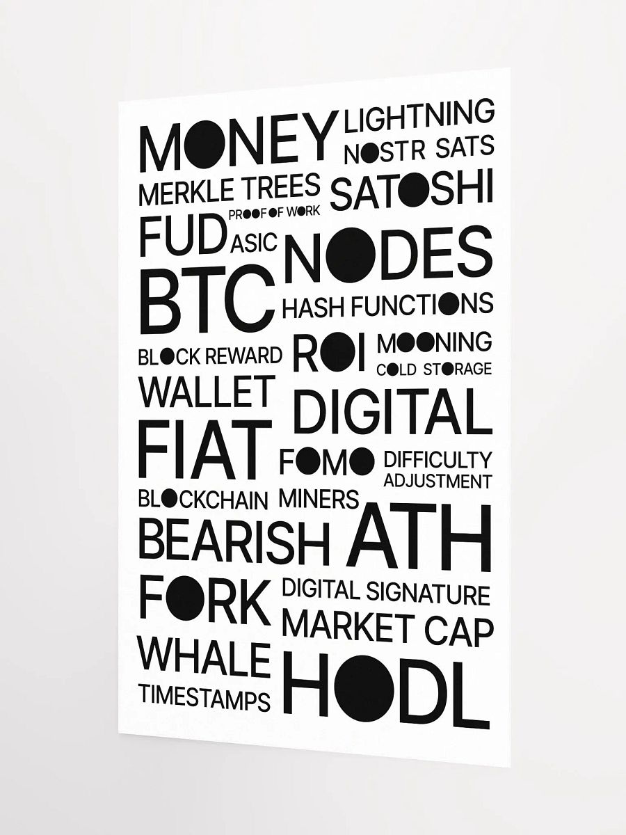 Bitcoin Universe Poster product image (3)
