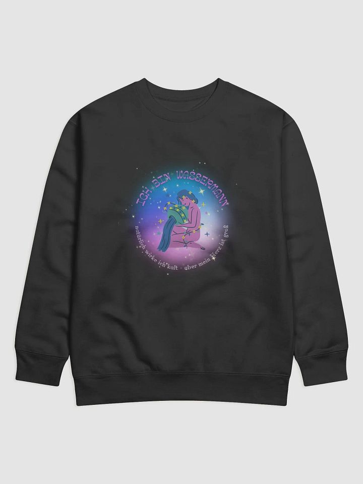 Ich bin Wassermann Sweatshirt product image (1)