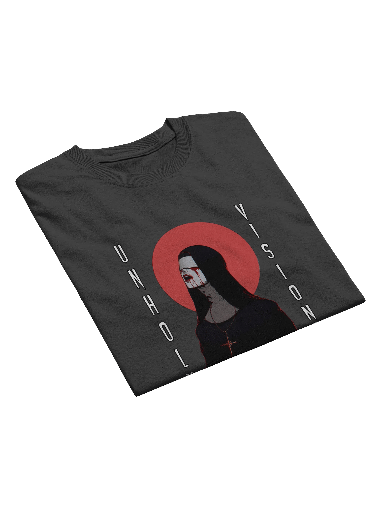 "Unholy Visions" Heavyweight Printed T-Shirt product image (2)