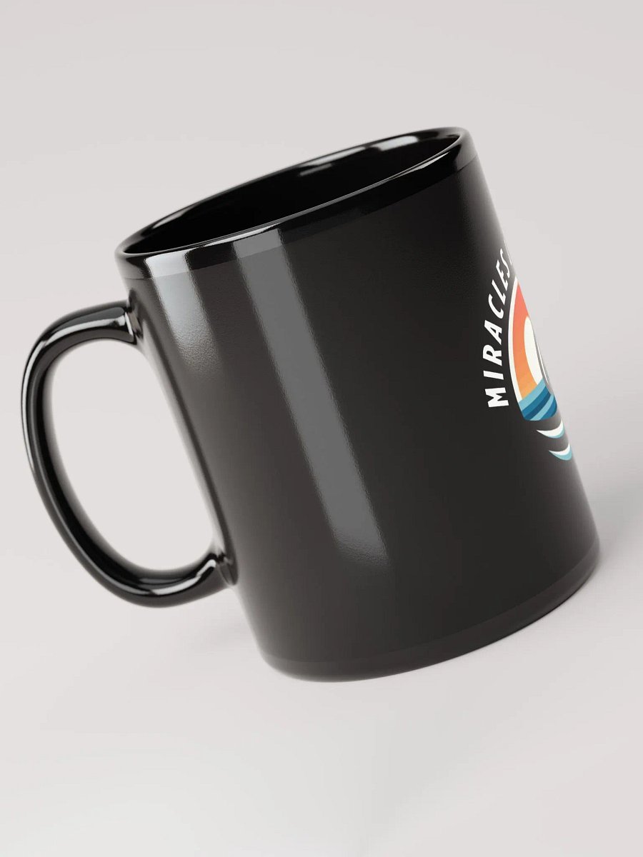 Sunset Wave Glossy Mug | Miracles do happen product image (4)