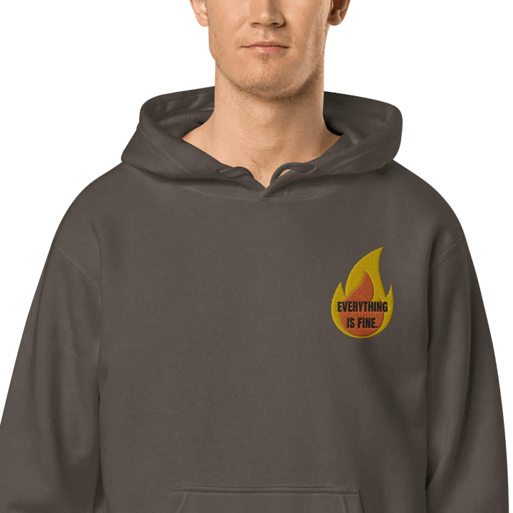 Everything is Fine Hoodie. product image (13)