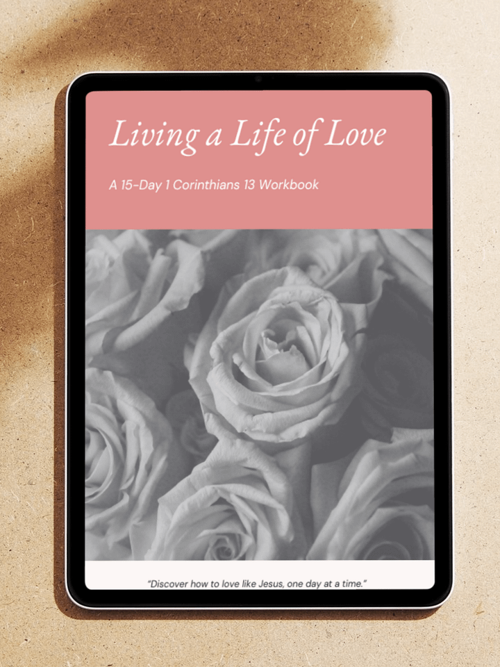 Living a Life of Love Workbook product image (2)