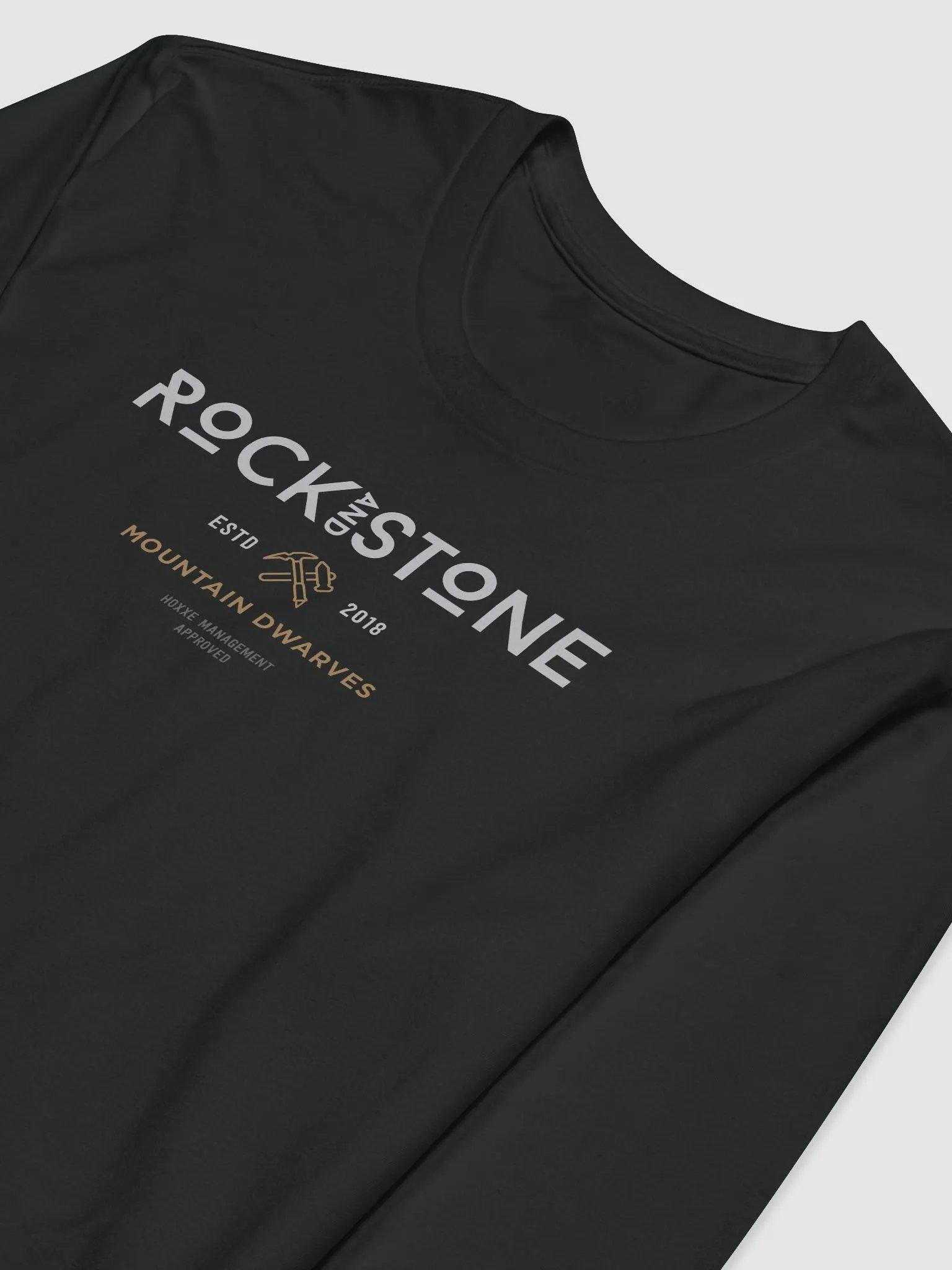 Deep Rock Galactic Rock & Stone Premium Fitted Long Sleeve Crew product image (6)