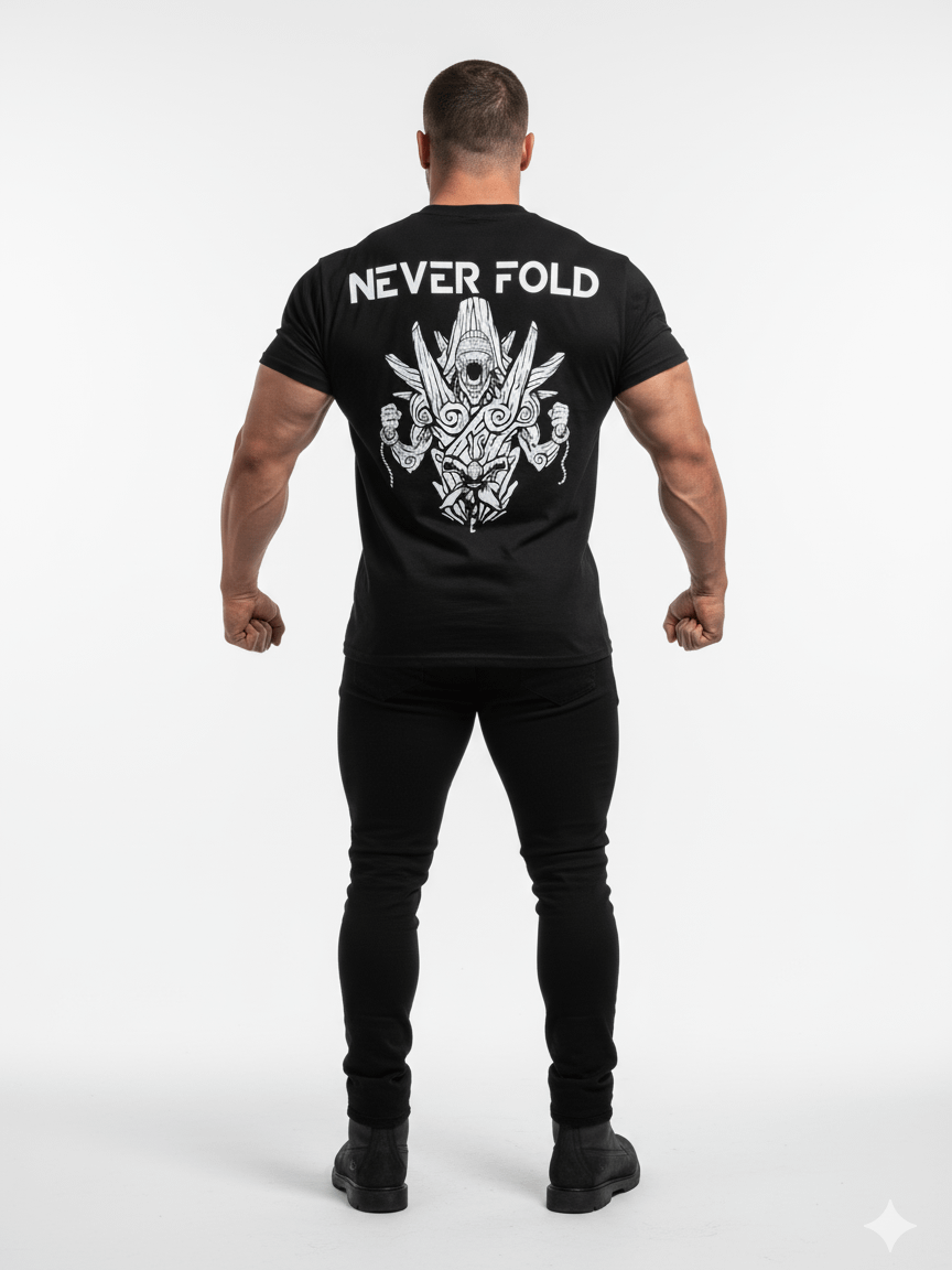 T-SHIRT '' Never Fold '' product image (2)