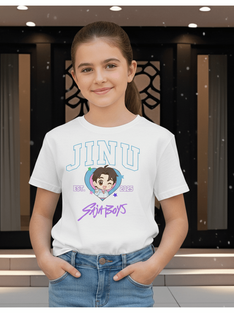 Jinu Kpop Demon Hunters Tshirt Kids product image (1)