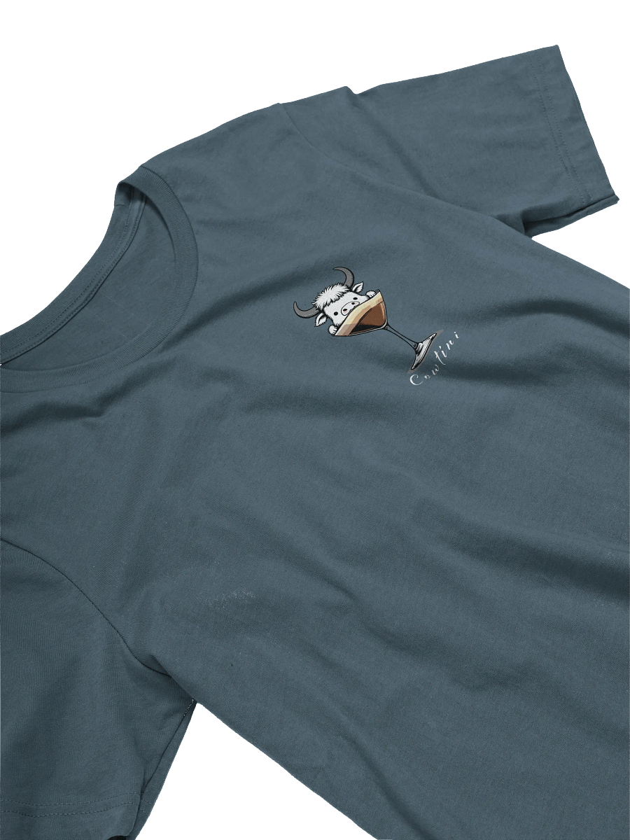 Cowtini T-Shirt, Cute Highland Cow Coffee Tee, Funny Espresso Martini Shirt, Barista Gift, Quirky Coffee Lover Graphic product image (3)