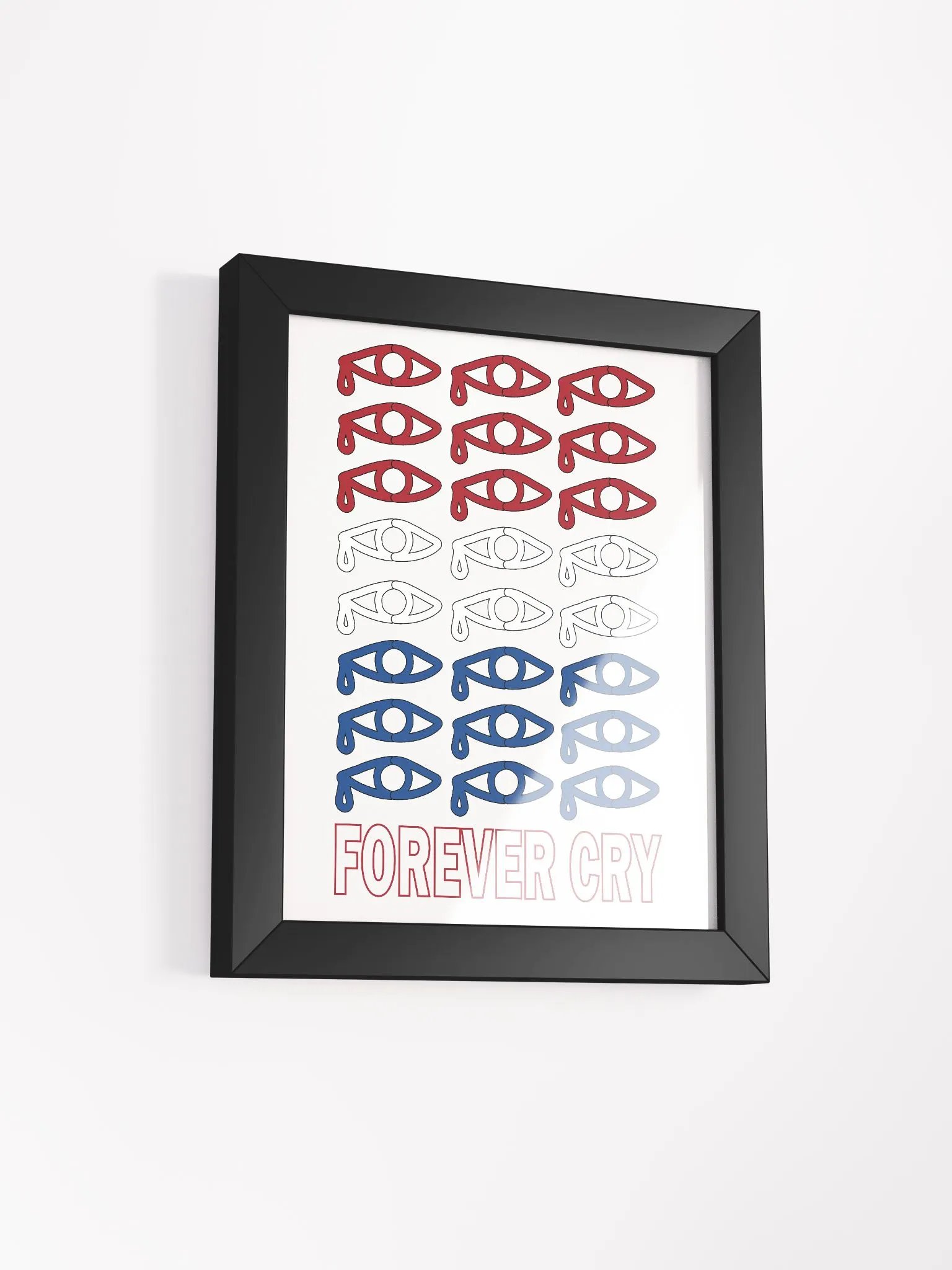 Netherlands - Forever Cry - Framed High-Quality Matte Poster product image (3)