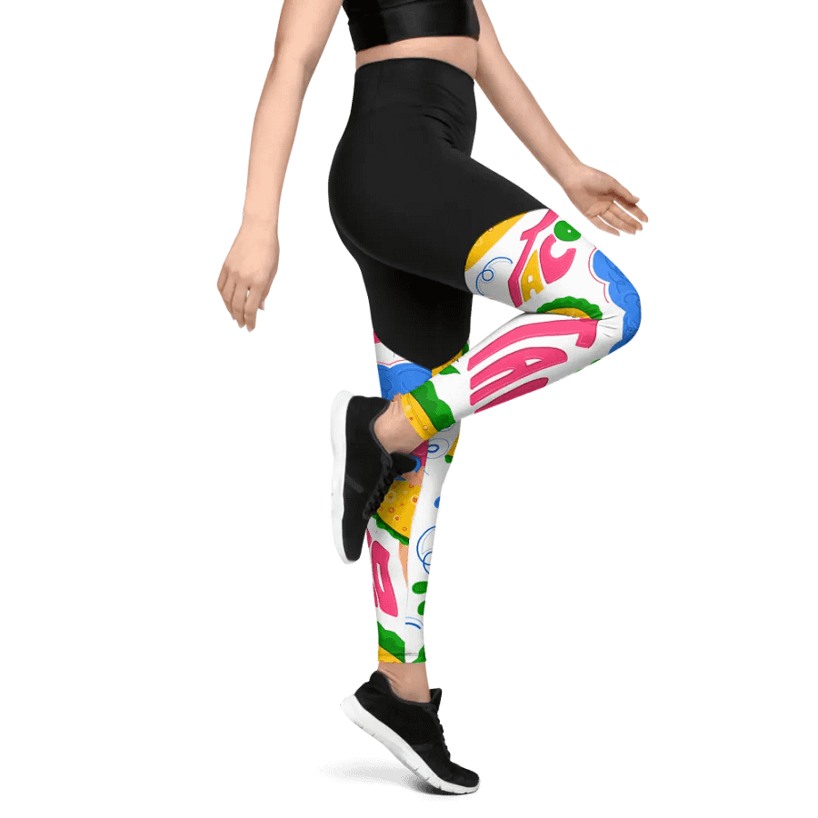 Taco Chic Compression Leggings product image (8)