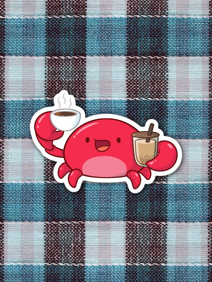 Caffeinated Chaos Character Stickers product image (3)