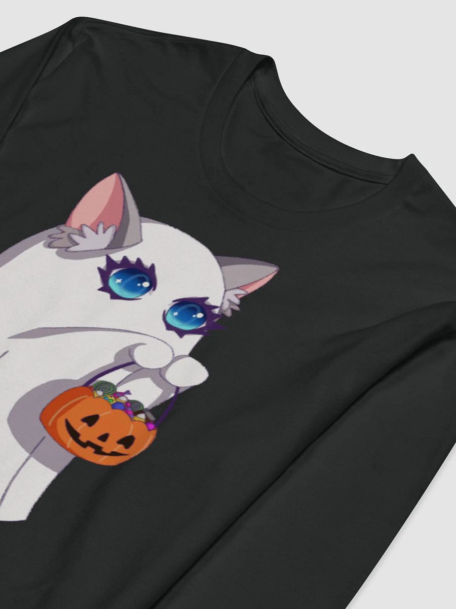 Trick-or-Cat Long Sleeve T-Shirt product image (7)