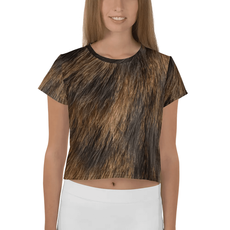 Tortoiseshell Cat Crop Tee product image (6)