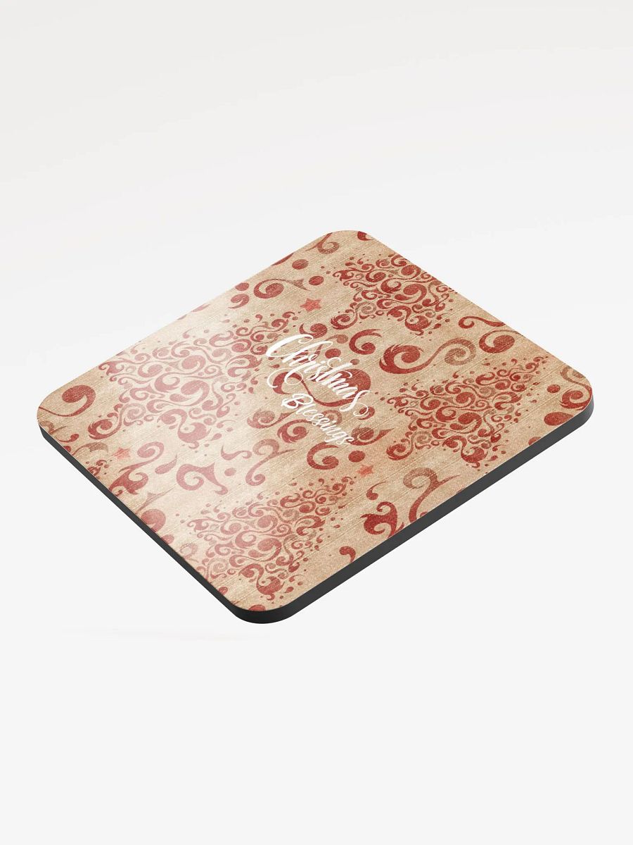 Christmas Blessings Cork Coaster Set gift for entertainers moms colleagues friends product image (3)
