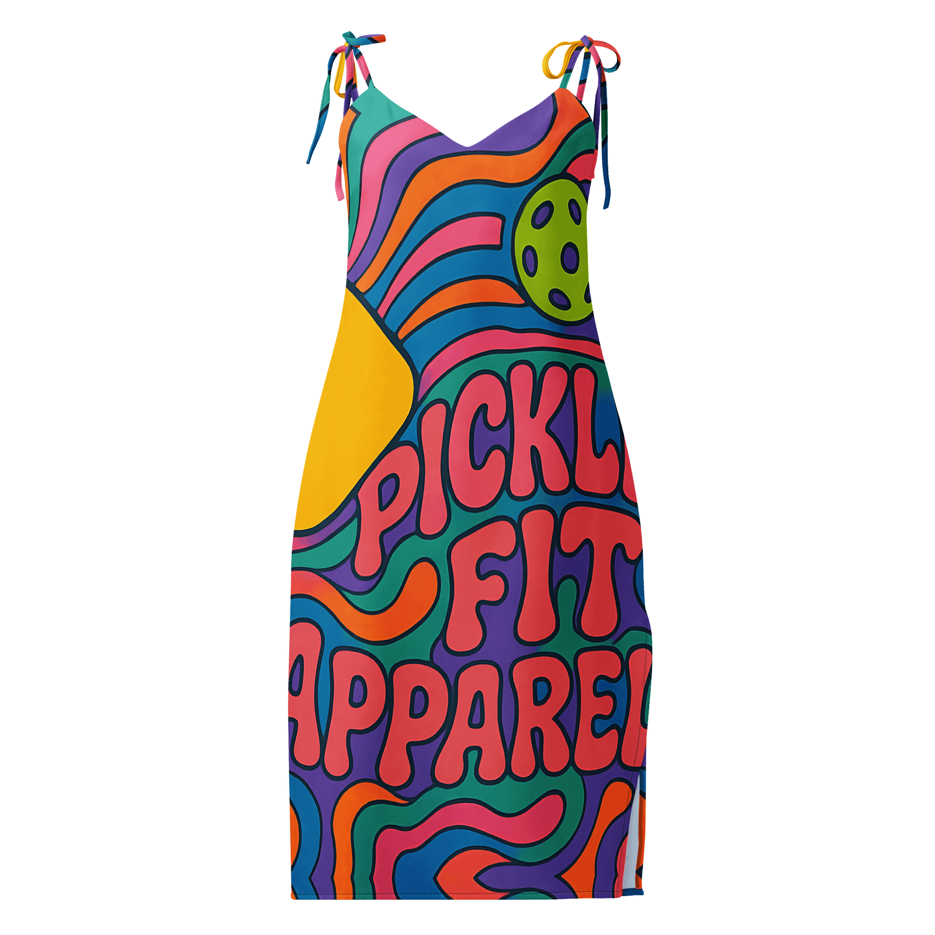 Pickle Fit Apparel All-Over Print Slip Dress product image (3)
