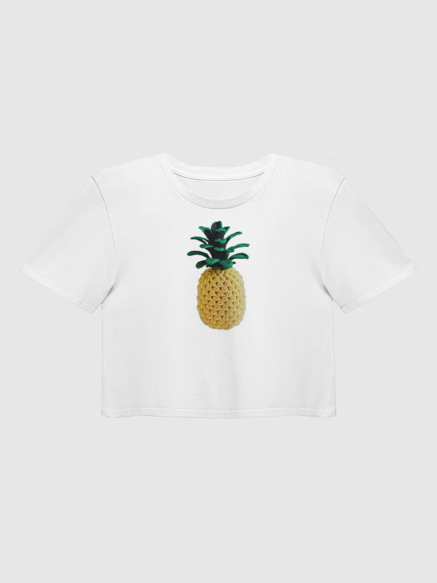 CozyAvocado Women's Premium Pineapple Crop Top #7 product image (1)