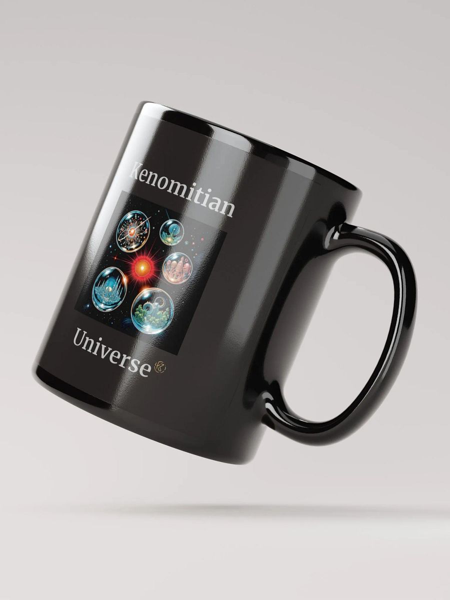 Kenomitian Universe | Black Glossy Mug product image (4)