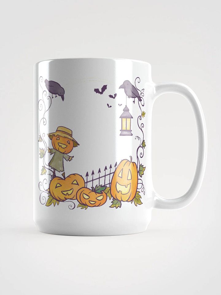 Halloween Season Colorful Pattern White Shiny Mug product image (1)