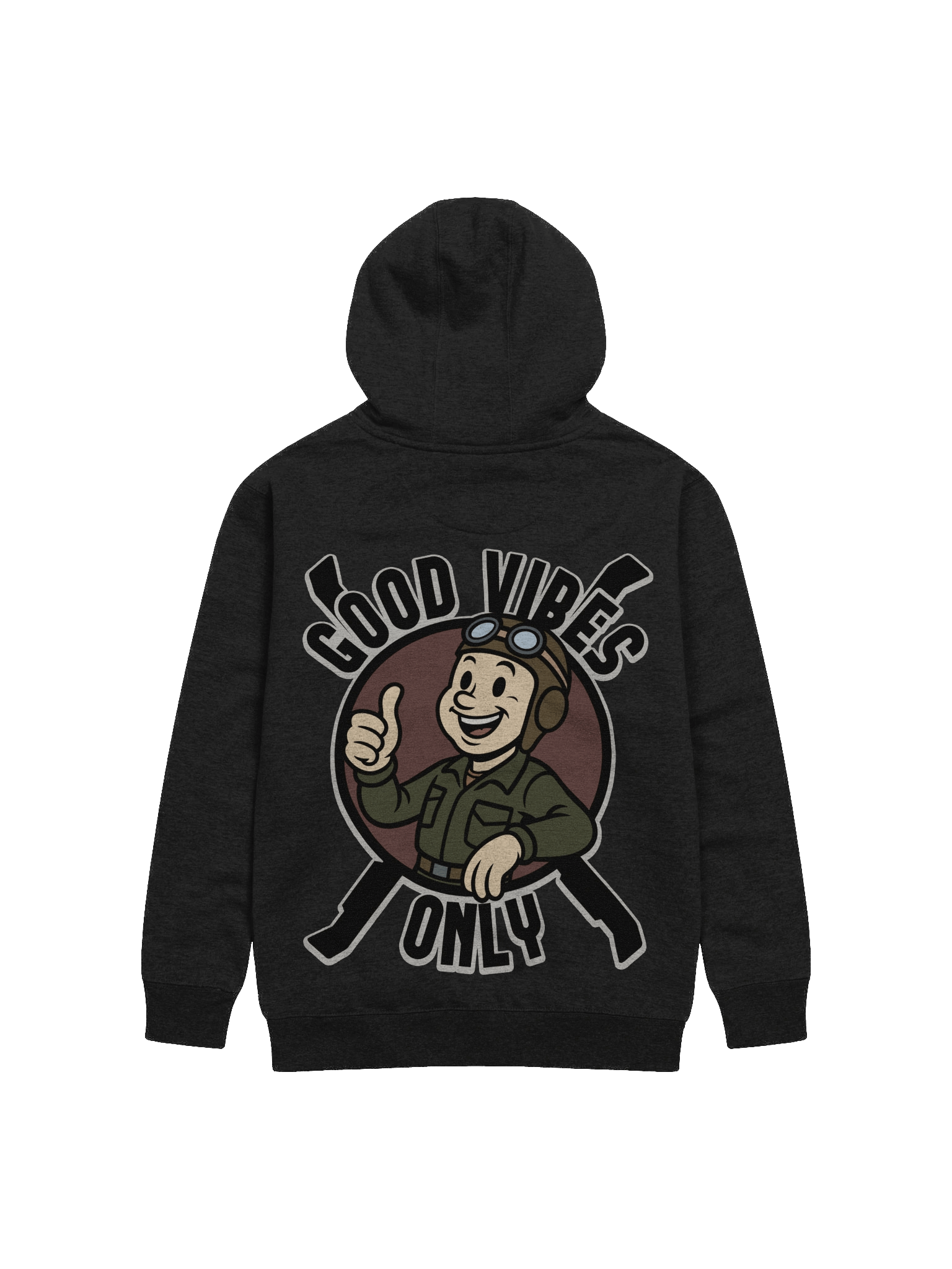 "GOOD VIBES" Hoodie Shirt product image (1)