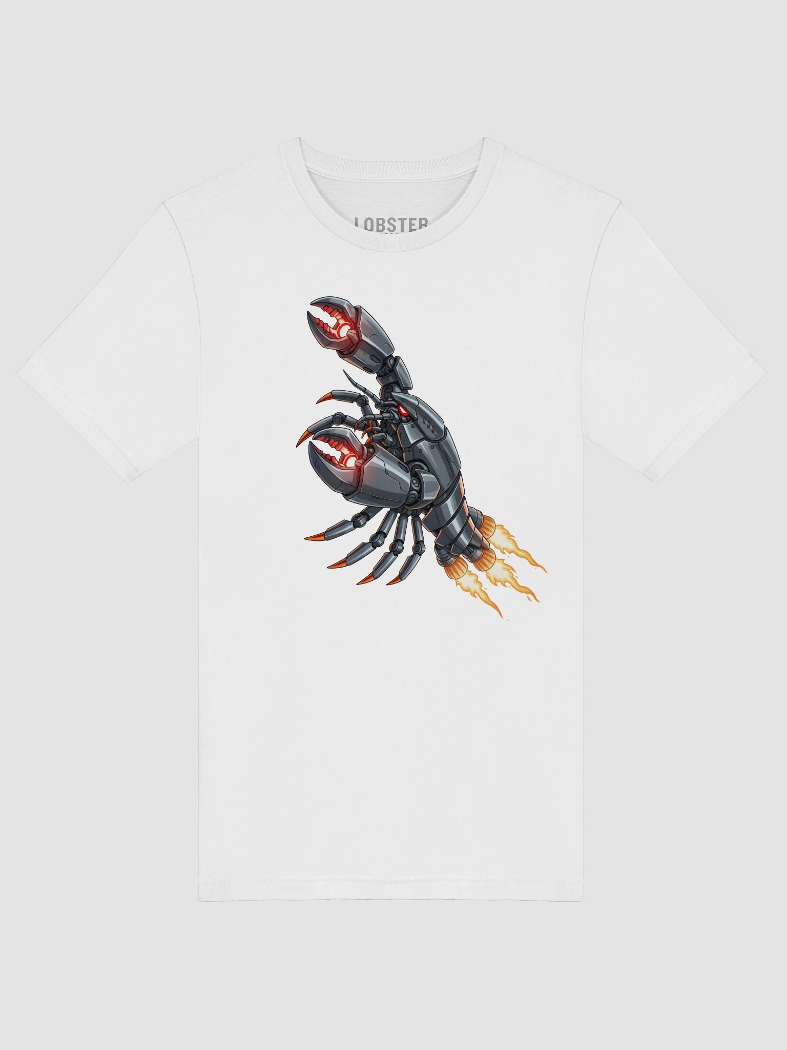 Mecha Lobster-09 T-Shirt | Futuristic Robot Lobster Graphic Tee product image (5)