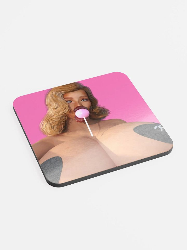Plastic like candy coaster product image (1)