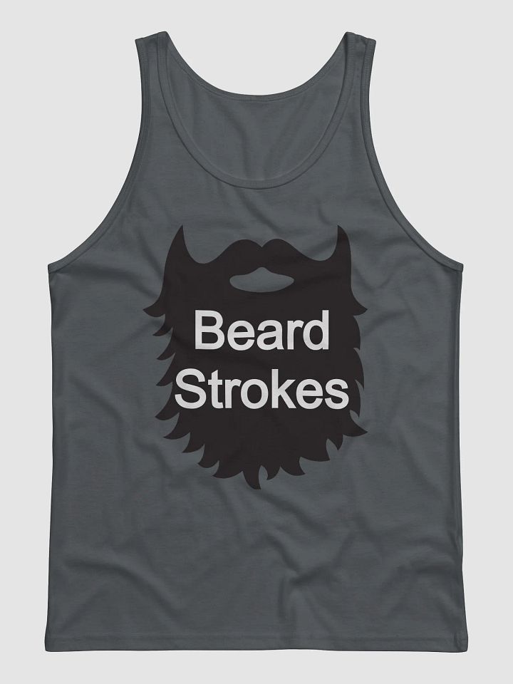 Beard Strokes Tank Top - Unisex (Black Beard) product image (3)