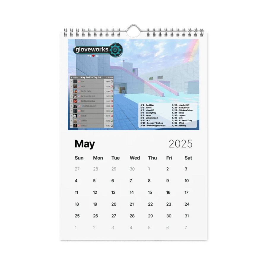 gloveworks calendar 2025 product image (10)