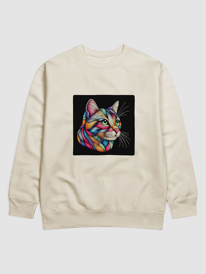 Vibrant Feline Dreams Sweatshirt product image (2)