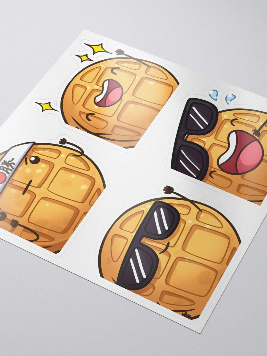 Waffle Emote Stickers product image (3)