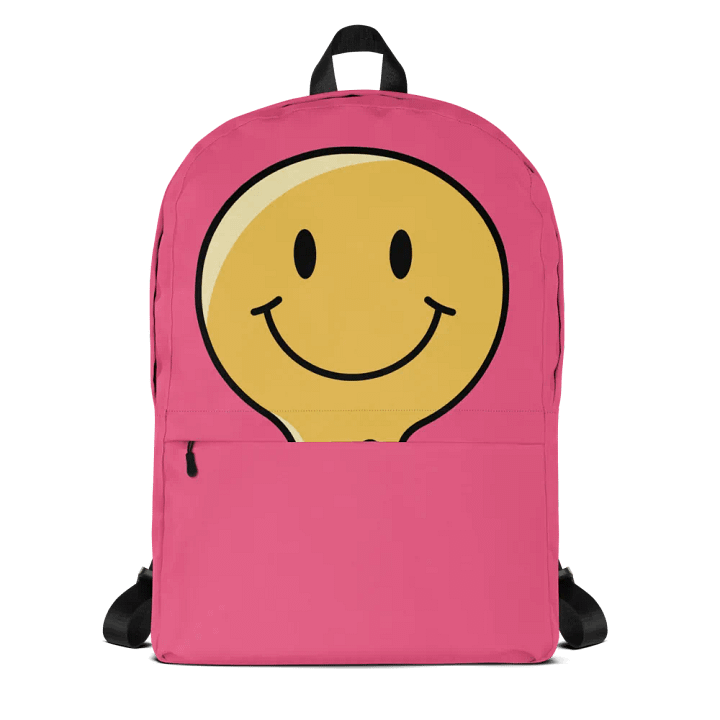 Happy face backpack product image (2)