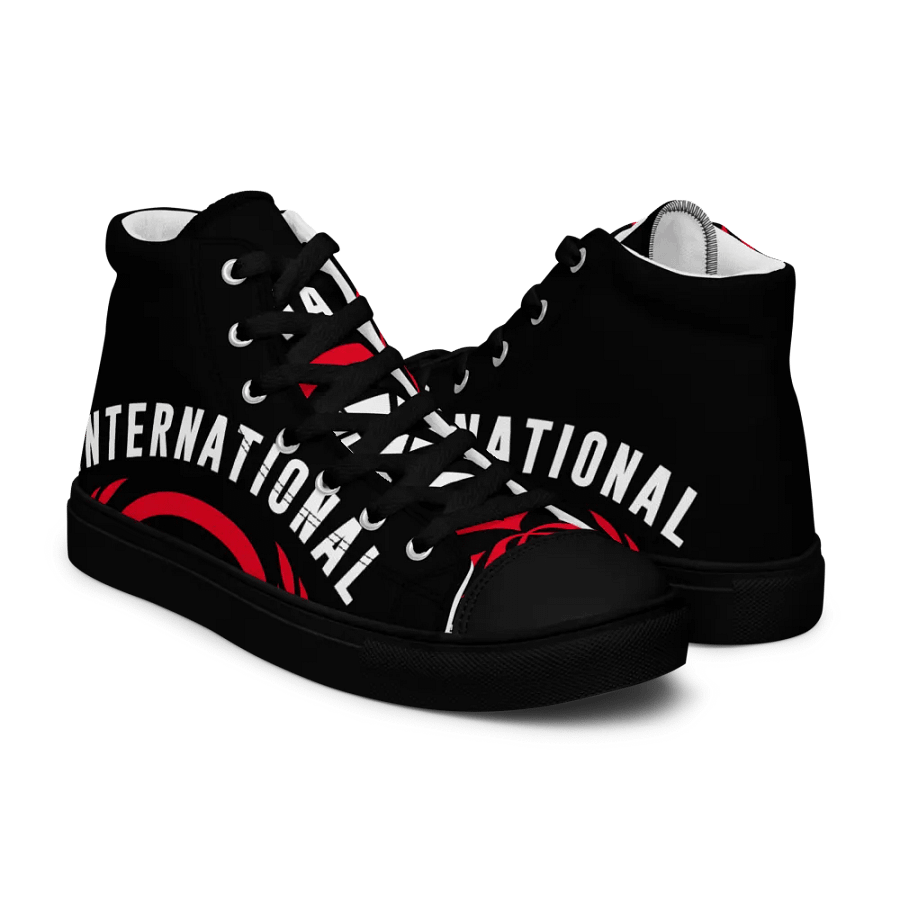 IFBNewsfeed.Org's Men's High Top Canvas Shoes product image (7)