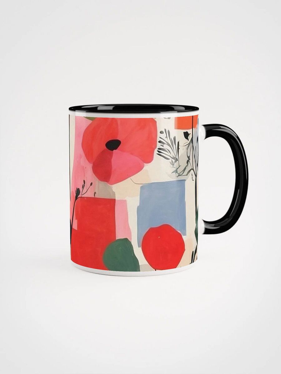 Stylized Floral Bliss Ceramic Mug product image (3)