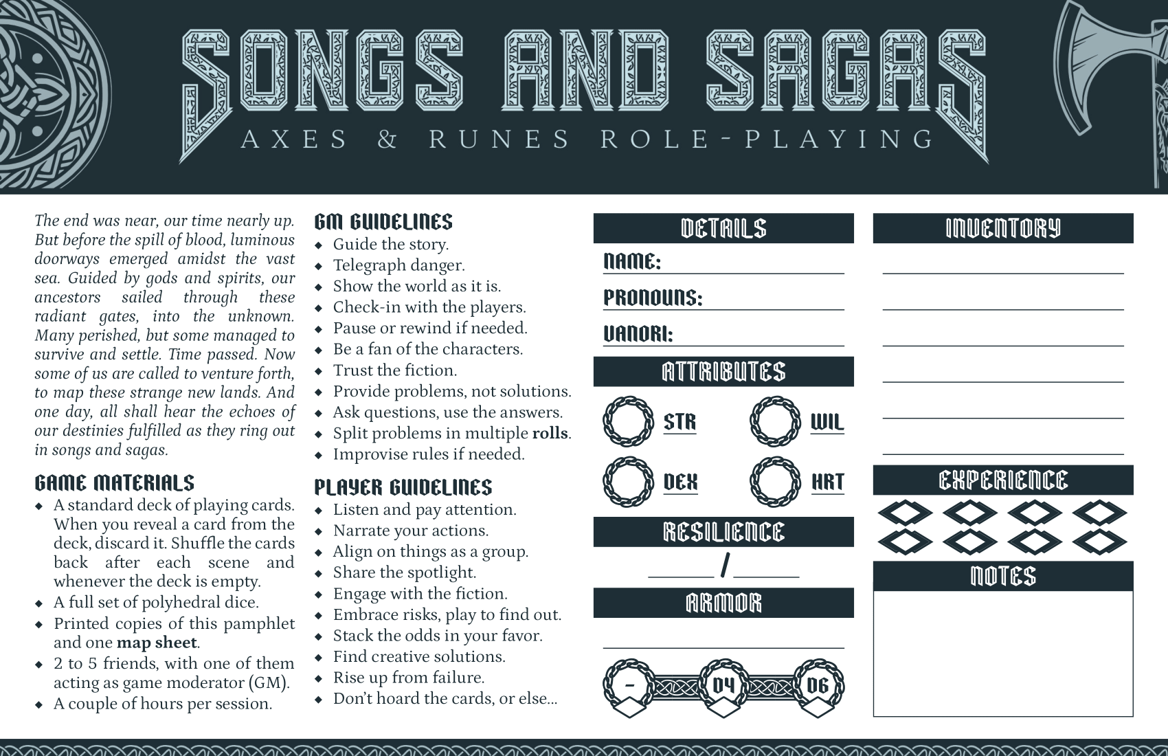 Songs and Sagas (PDF) product image (2)