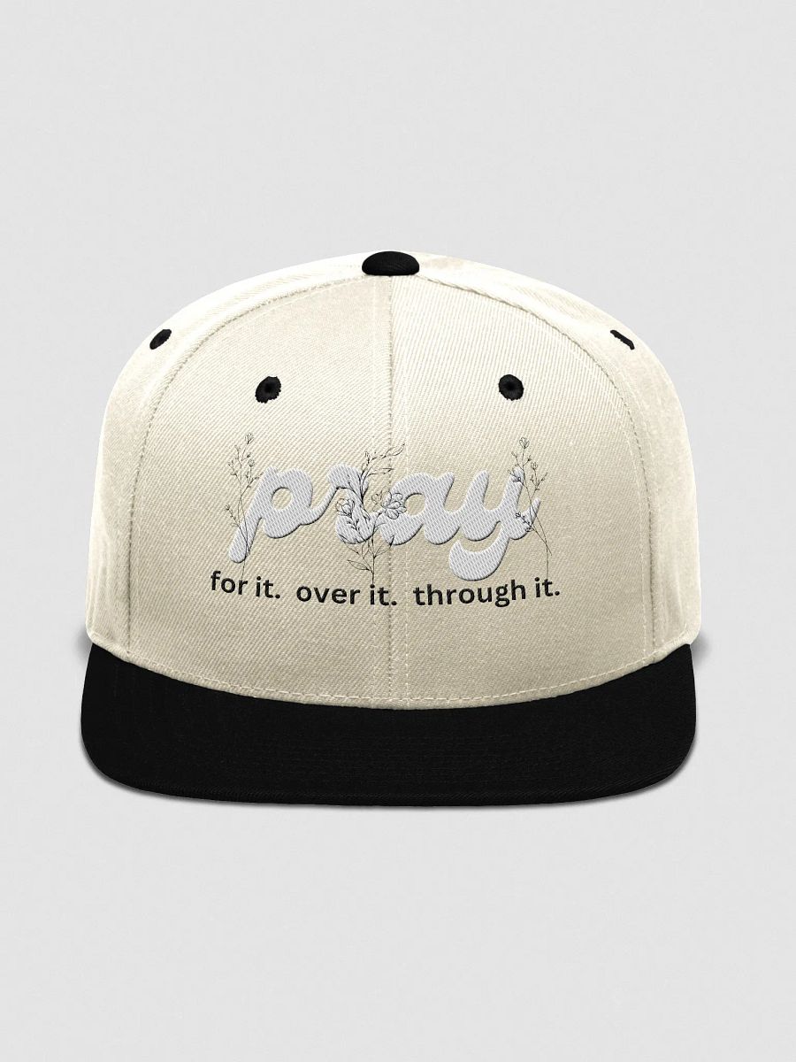 PRAY Wool Snapback Cap product image (1)