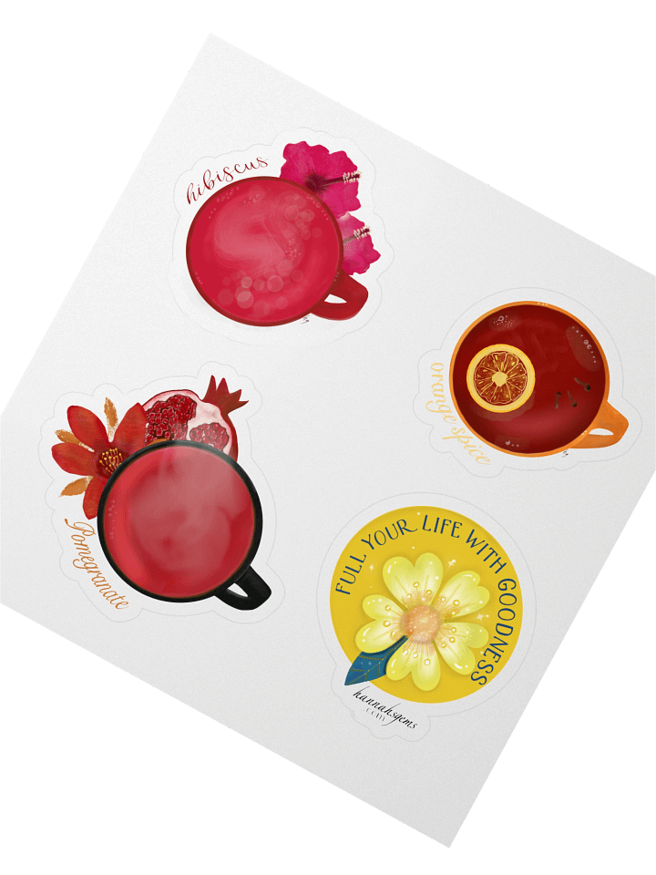 Botanical Tea Stickers product image (1)