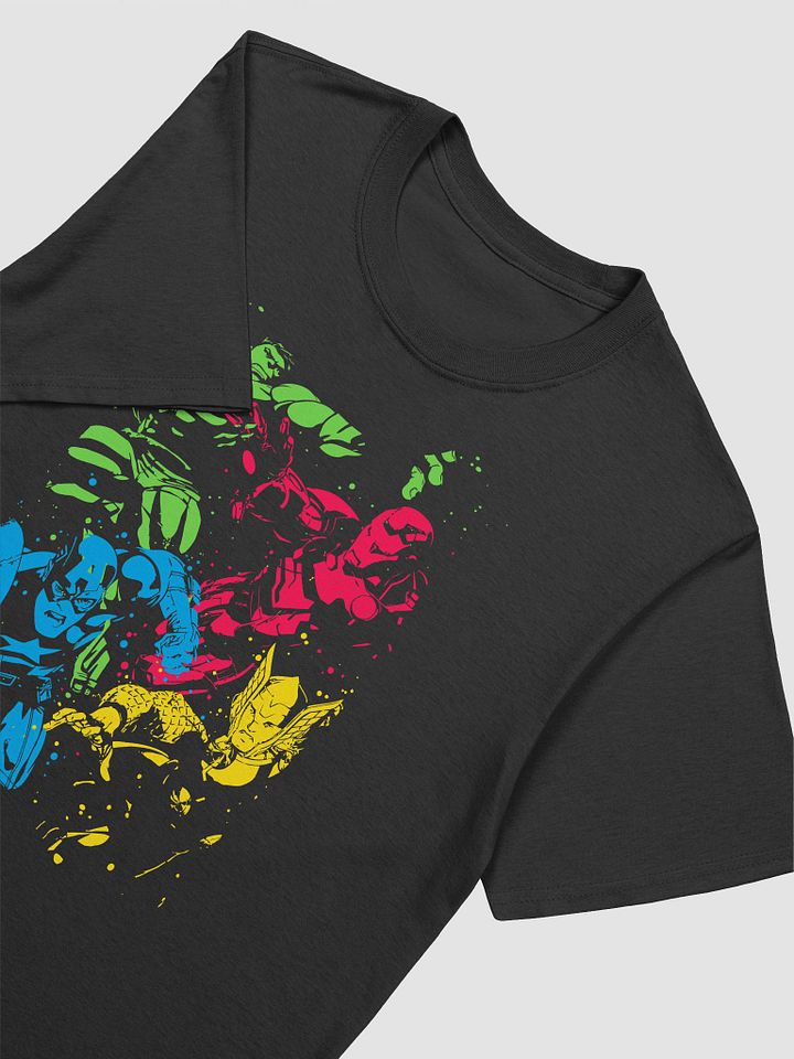 Vibrant Swirls Unisex T-Shirt product image (2)